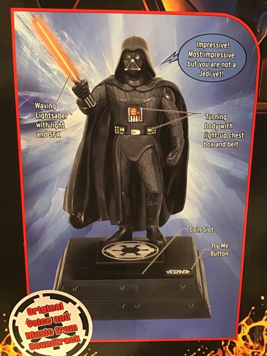 Star Wars Darth Vader Electronic Talking Bank Thinkway Toys 2005