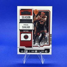 PASCAL SIAKAM 2023-24 Panini Contenders #30 Toronto Raptors