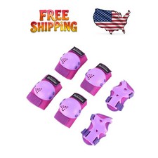 Durable  Stylish Kids' Protective Gear Set - Elbow, Knee Pads  Wrist Guards
