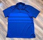 Nike Golf Men's Shirt Xl Dri-Fit Blue Excellent Condition