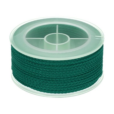Nylon Thread Twine Beading Cord, 52ft Bracelets String Cord Rope, Black Green