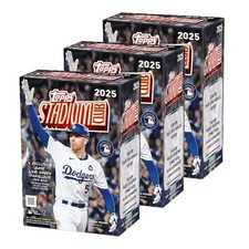 2025 Topps Stadium Club Baseball Value Box Factory Sealed *LOT OF 3*