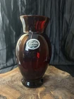 Anchor Hocking Royal Ruby Flared Vase Vintage