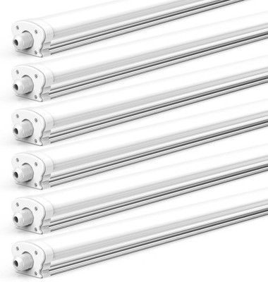 6er Set LED Feuchtraumleuchte 120cm 30W 4000K Neutralweiß Verknüpfbar