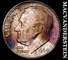 1964-D Silver Roosevelt Dime - Choice Gem Brilliant Unc  Super Color  #K2696