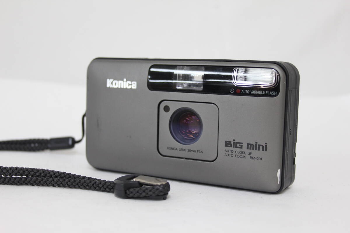 コニカ Big mini BM-201 35mm F3.5 Konica Big Mini BM-201 35mm F3.5 Compact Camera Used Return