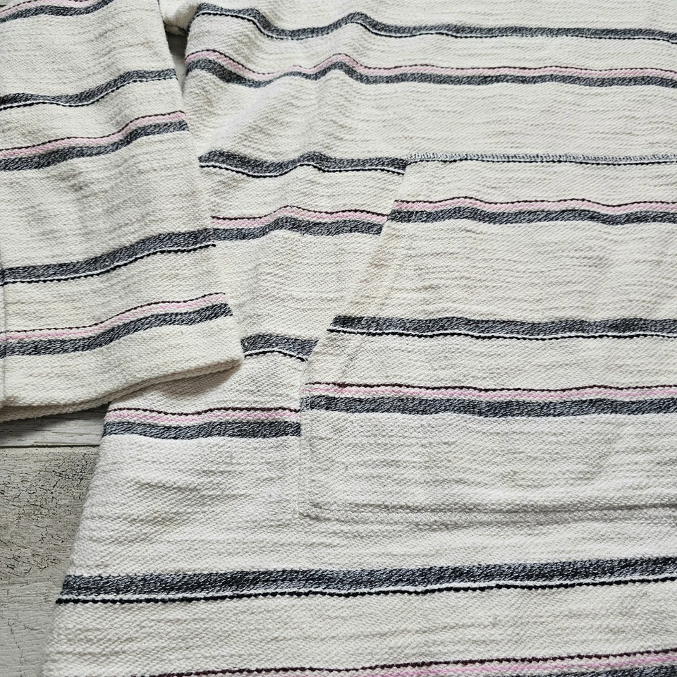 Sudadera con capucha informal a rayas boho pequeña Lilla P para mujer Foto 3 de 4