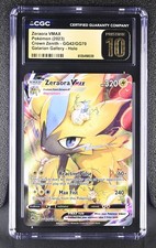 Zeraora Vmax GG42/GG70 Galarian Gallery Holo Pokemon CGC 10 Pristine on eBay