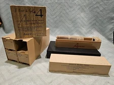 Vintage Ansco Slide Trays Box Set Of 4 With Vintage Slides!
