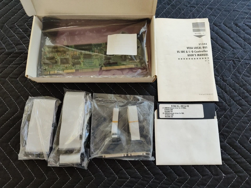 Tyan S1344 VESA VLB Enhanced IDE and Floppy Controller with Multi-port I/O Card - Image 2 of 4