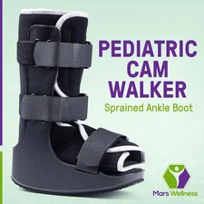 Pediatric Walking Boot Kids Children's Ankle Support Shoe  6.5-8 Years Old