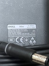 Dell 90W 19.5V AC Power Adapter DA90PM130 w/Cord - Round connector