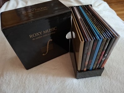 Roxy Music The Complete Studio Recordings 10 CD Box Set 2012 VG+ OOP Remaster