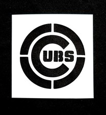 Chicago Cubs Reusable Stencil