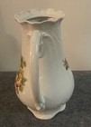 Rare Antique Floral Pansy Porcelain Tea Pot VICTORIA CARLSBAD AUSTRIA (Flawed) — photo 5