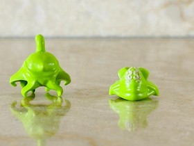 Lego Alien Conquest GREEN CLINGER & TROPPER - Head Masks Minifig 7051 7066