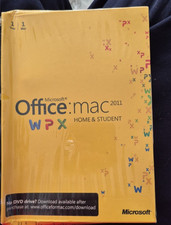 Microsoft Office for Mac 2011 - Home and Student NEW SEALED
