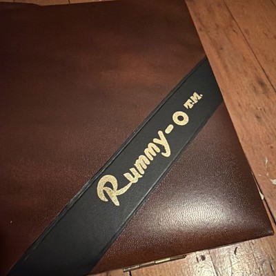Rummy-O Rummikub Game with Carrying Case Vintage