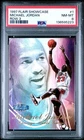 1997 Flair Showcase Row 3 #1 Michael Jordan Chicago Bulls HOF PSA 8 NM-MT
