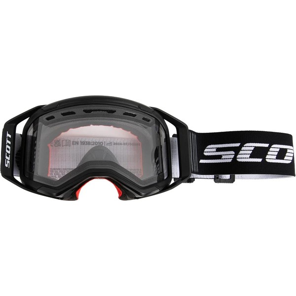 Scott Crossbrille Prospect 2.0 Enduro Black/White - Clear Works-image