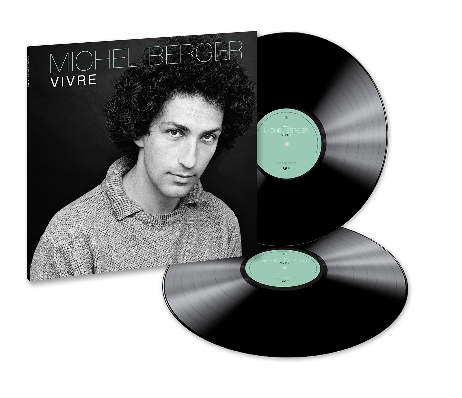 Michel Berger Vivre - Best of (Double Vinyle Noir) (Vinyl LP)