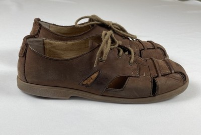 Finn Comfort Women s Size 42 US 11 Closed Toe Sandals Comfort Shoes Brown