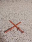 TMNT Leonardo Sword X2 Original 1988 Katana Teenage Mutant Ninja Turtles Leo