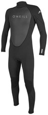 O'Neill Men's Reactor II 3/2mm Back Zip Full Wetsuit - Black - New