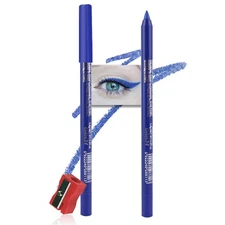 evpct Blue Eyeliner Pencils for Eyes, Navy Lake Ruby Blue Colored Eye Liner P...