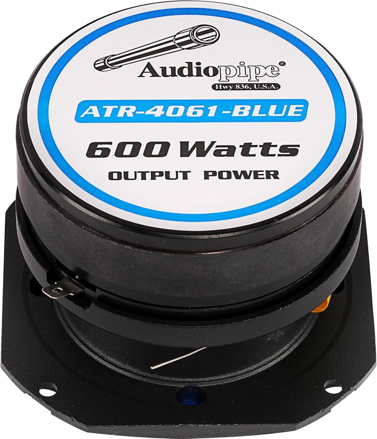Audiopipe ATR4061BLUE 2" Titanium Super Tweeter 300W RMS 600W Max Blue