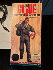 1996 GI Joe WWII Home for the Holidays Soldier 12 Inch Doll Figure Boxed open bo