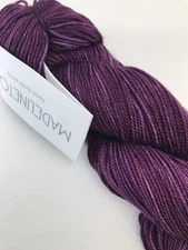 Madelinetosh Sock Dahlia Hand Dyed Yarn Verigated Fingering Superwash Merino