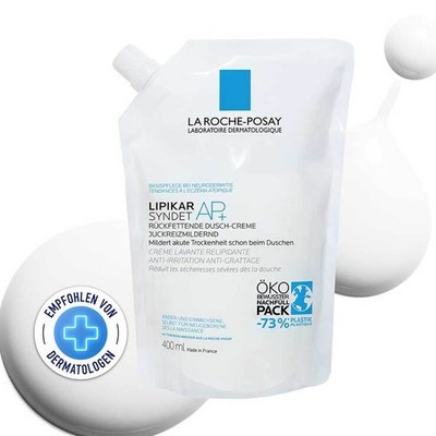 La Roche-Posay Lipikar Syndet AP+ Reinigungs-Cremegel · 400 ml · PZN 16573844