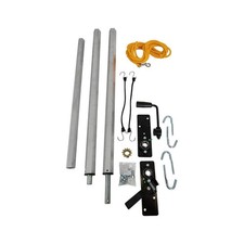 Buyers Products Dump Tarp Roll Kit Less Tarp For Pre-Drilled Rugby Dump Body