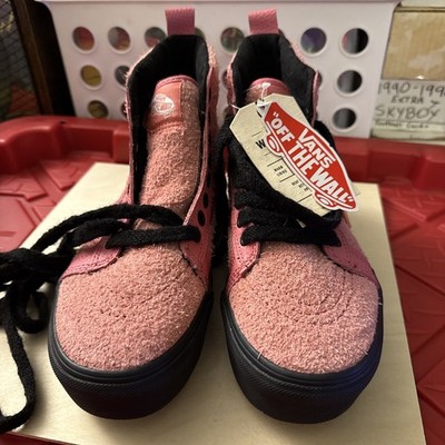 VANS Sk8-Hi MTE Platform High Top Suede Sneakers Desert Rose Pink WOMEN'S 7 