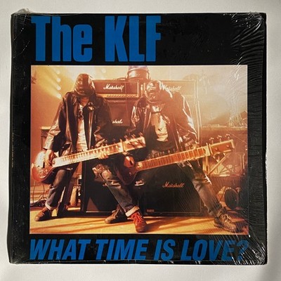 THE KLF - ''WHAT TIME IS LOVE?'' US 3 TRACK MAXI  ARISTA RECORDS 1991 NM/EX