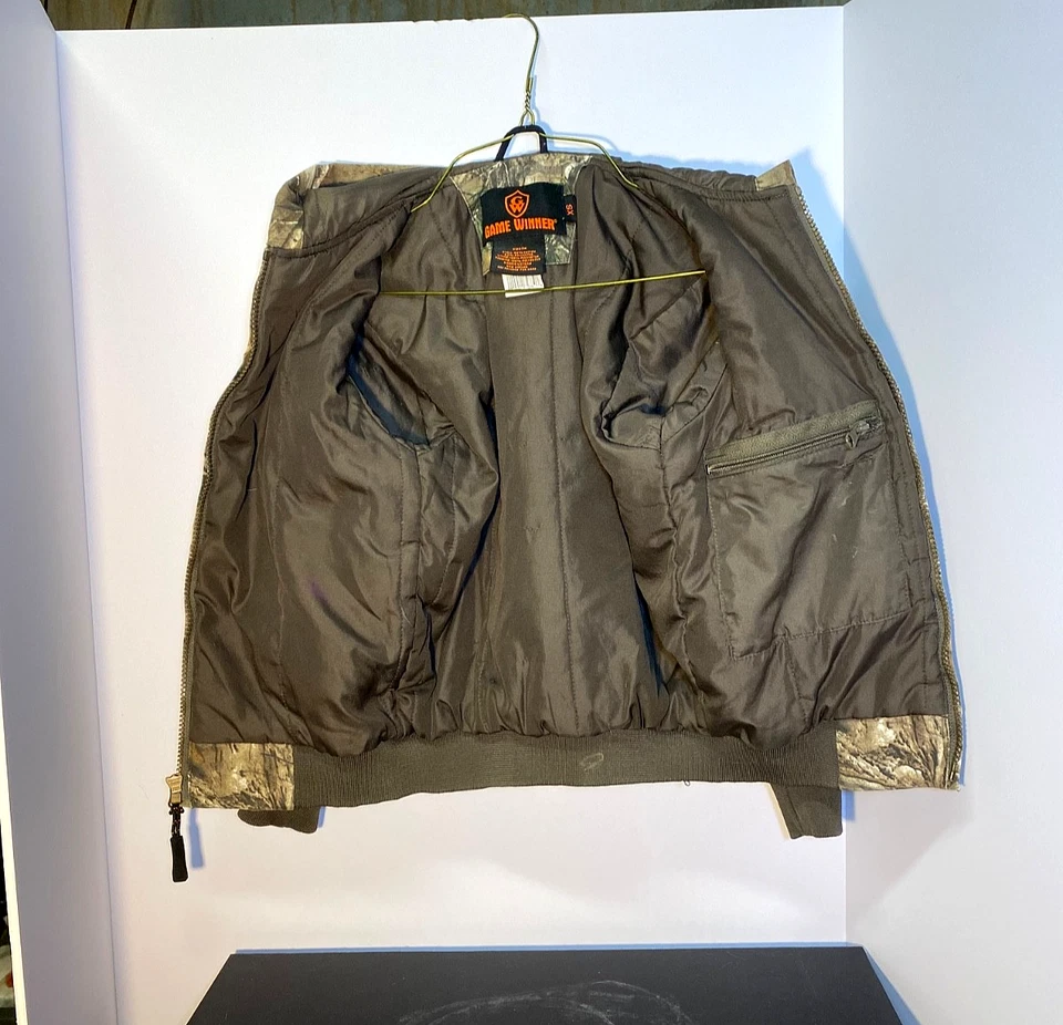 Game Winner Hunting Jacket Size Youth XS Camo Zip-Up Jacket - Image 3 of 4