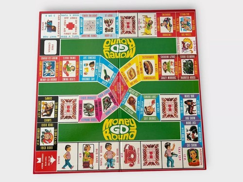 Vintage Money Go Round Board Game Philmar, 1974 - Made In Great Britain UK - Picture 2 of 4