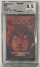 AC/DC Highway To Hell Cassette REWIND CERTIFIED 8.5 4/5 Seal   ICONIC SINGLE 