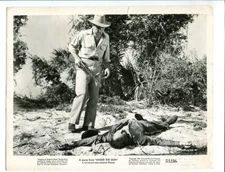 UNDER THE GUN-1951-8X10 PROMO STILL-RICHARD CONTE-AUDREY TOTTER-FILM NOIR-DRAMA