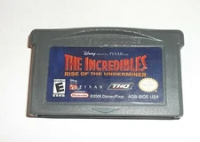 Nintendo Gameboy Advance Game - Disney Incredibles Rise of the Underminer- Works