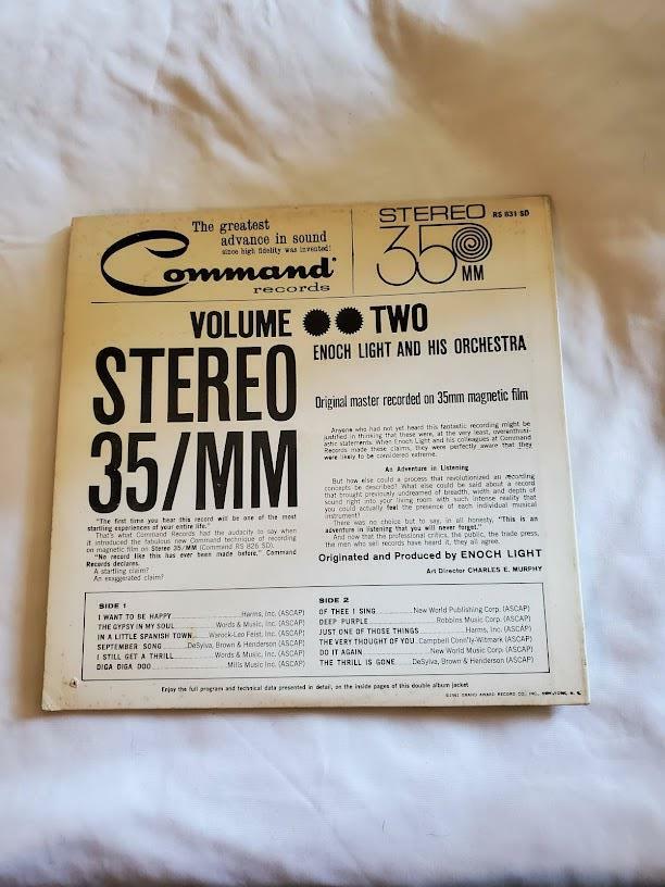 Command Records RS-831-Stereo 35 MM Volume Two-Enoch Light & His ...