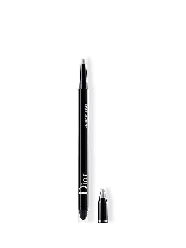 Dior Diorshow 24H Stylo Waterproof Eyeliner in Pearly Silver 0.007 oz-image
