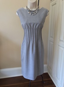 calvin klein grey sheath dress