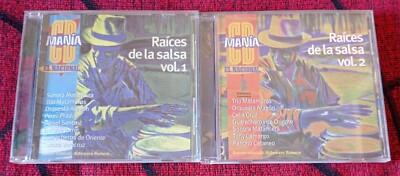 RAICES DE LA SALSA 2-CD TRIO MATAMOROS Sonora Matancera VERACRUZ Celia Cruz