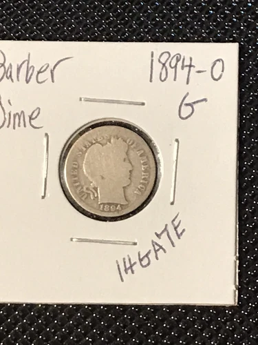 1894-O Barber Dime  G  **Rarer date*