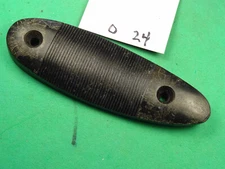 Unknown Buttplate 1.48" x 4.61" Flat Plastic #O24