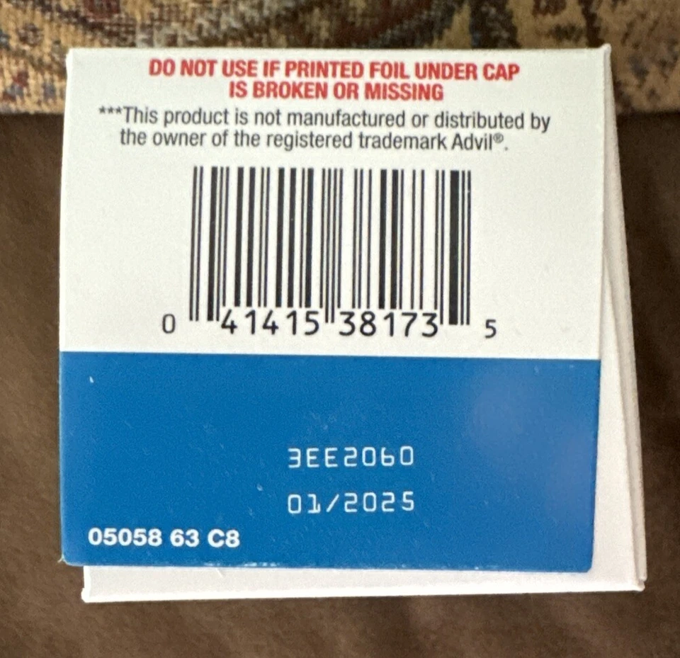 Publix Ibuprofen PM Caplets Pain Reliever plus Sleep Aid 40 Coated Caplets - Image 3 of 3