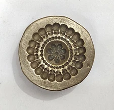Vintage Bronze Jewelry Die Mold/Mould India Hand Engraved For Jewellery Making