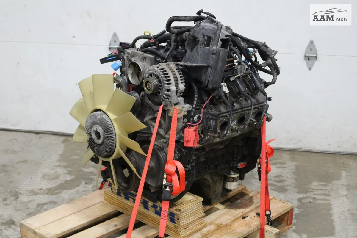 2004 2007 HUMMER H2 6.0L V8 OHV 16V GAS VORTEC 6000 LQ4 ENGINE